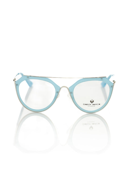 Frankie Morello Light Blue Metallic Women Frame