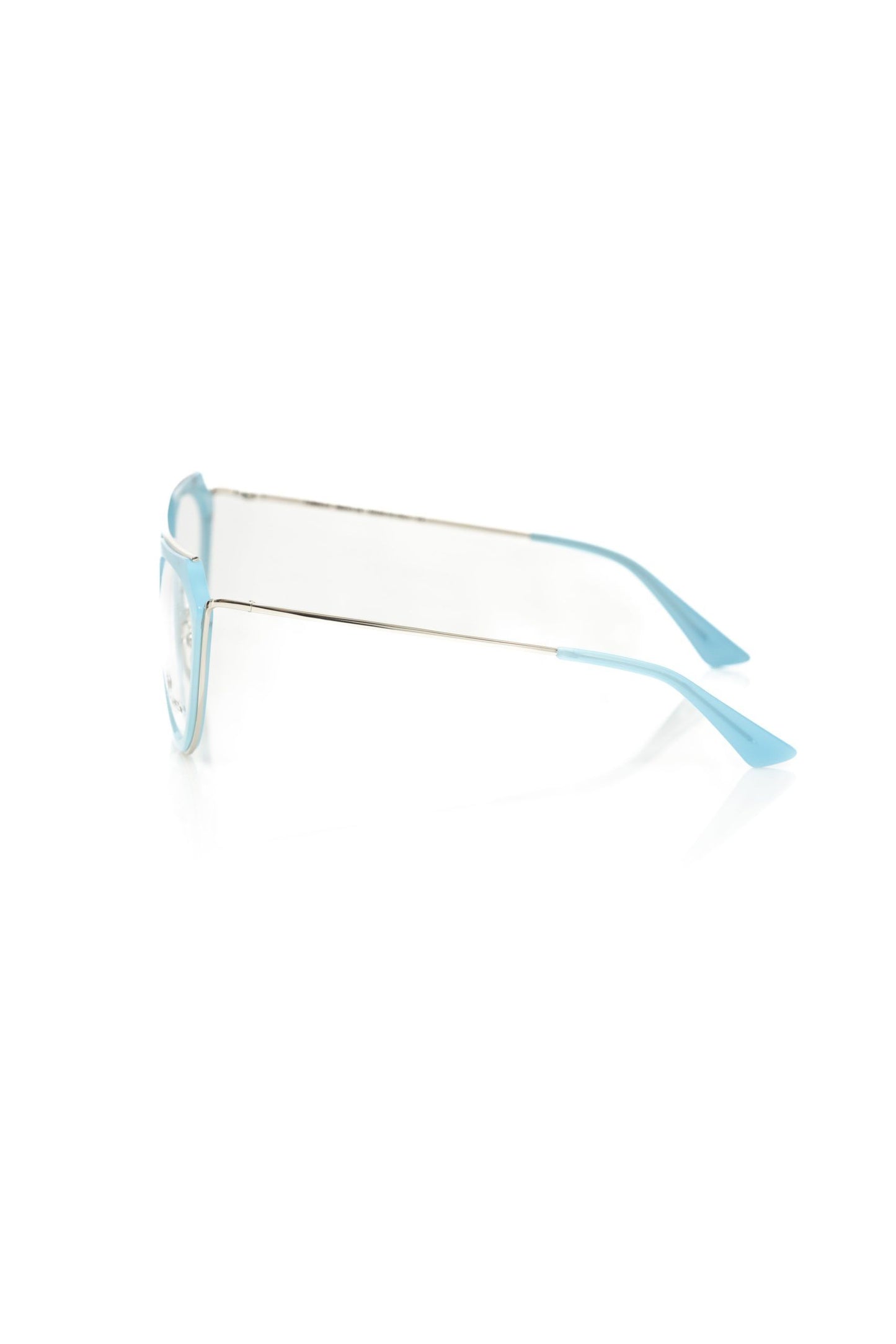 Frankie Morello Light Blue Metallic Women Frame