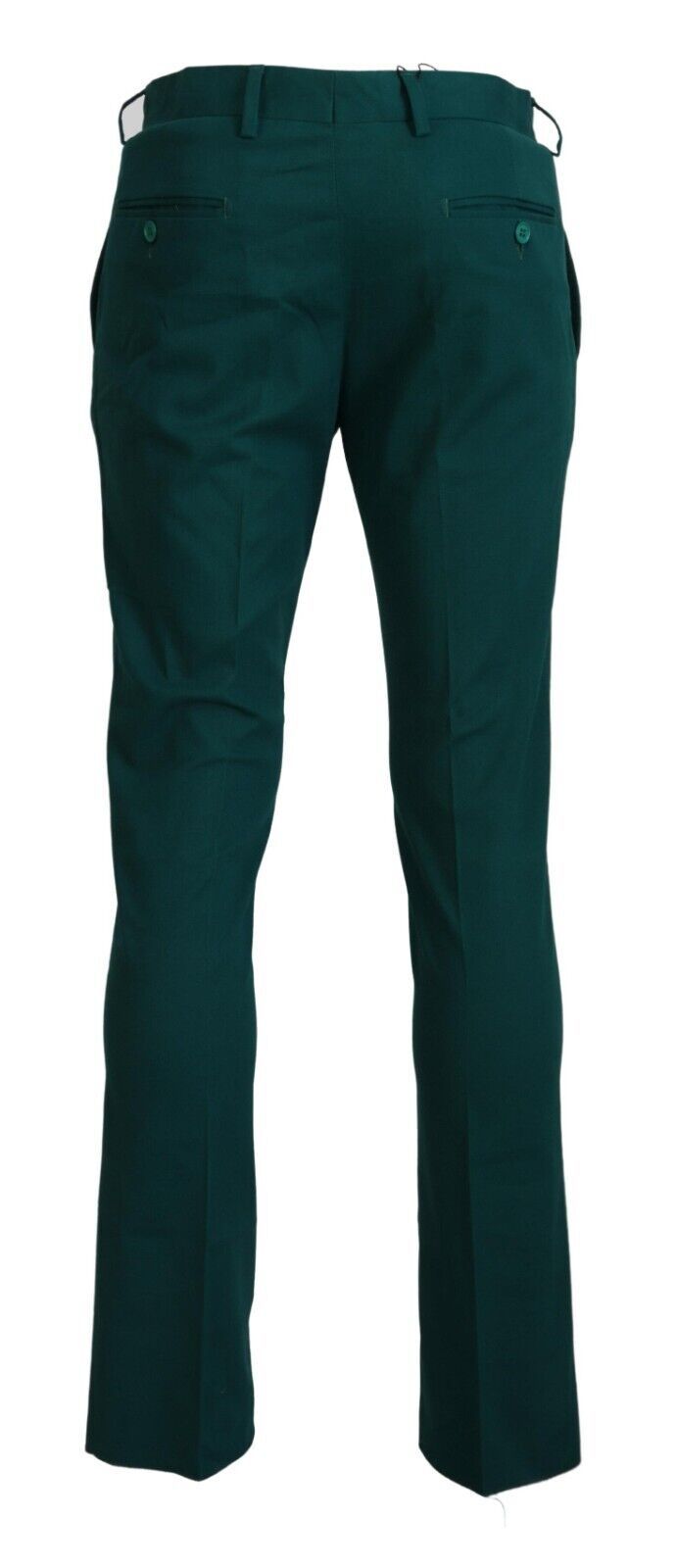 BENCIVENGA Grüne Straight Fit Herren Formelle Hose