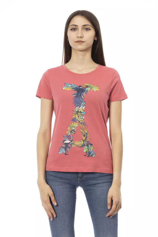 Trussardi Action Fuchsia Baumwolle Damen T-Shirt