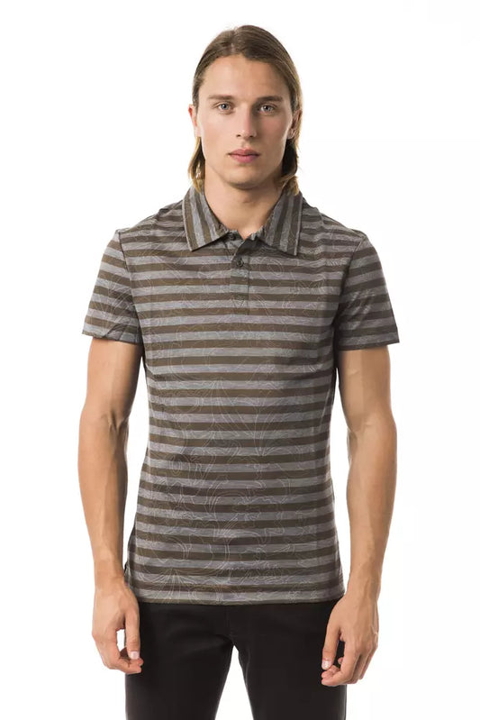 BYBLOS Graues Poloshirt aus Baumwolle für Herren