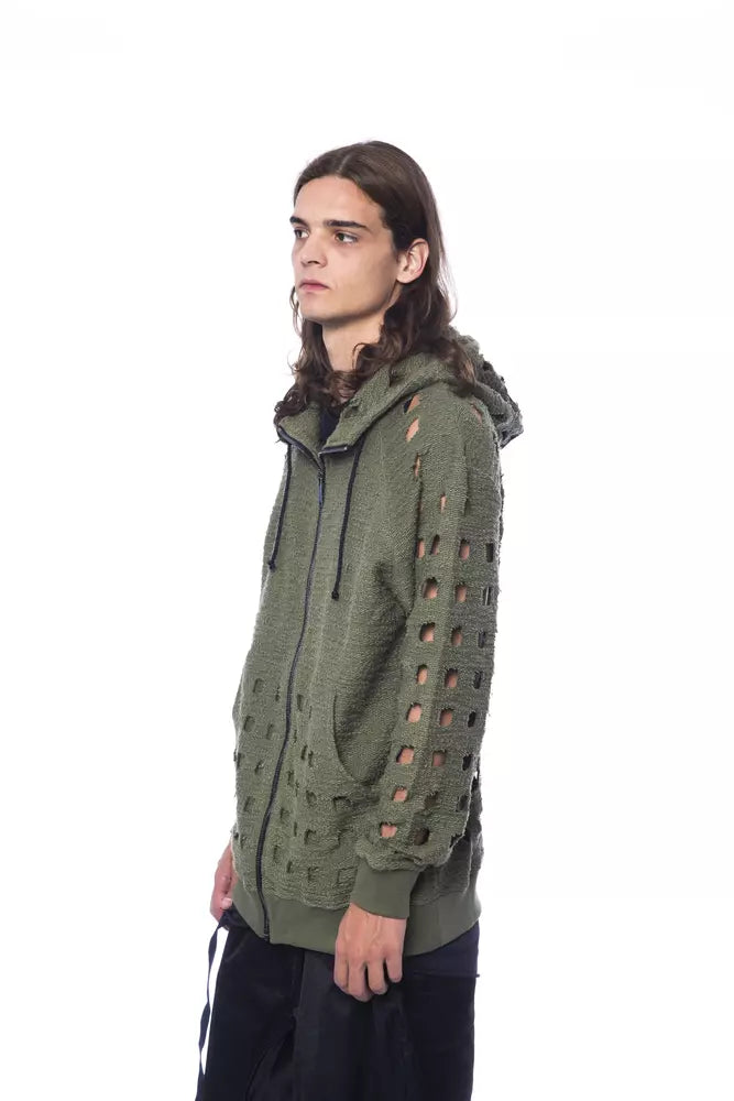 Nicolo Tonetto Army Cotton Herrenpullover