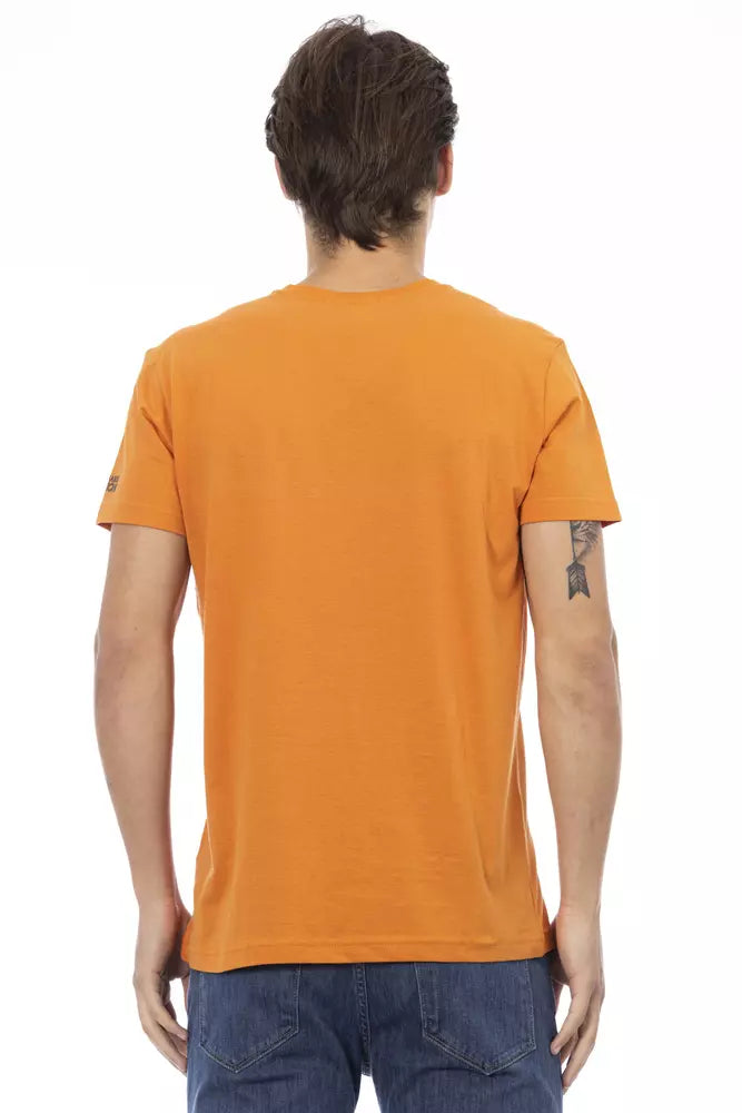 Trussardi Action Orange Baumwolle Herren T-Shirt