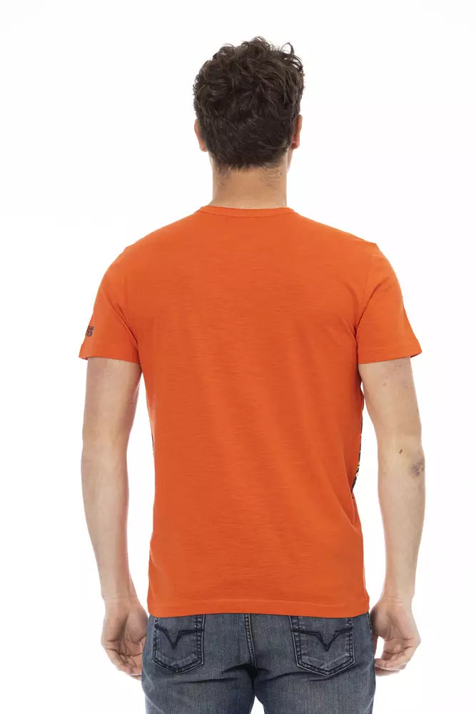Trussardi Action Orange Baumwolle Herren T-Shirt