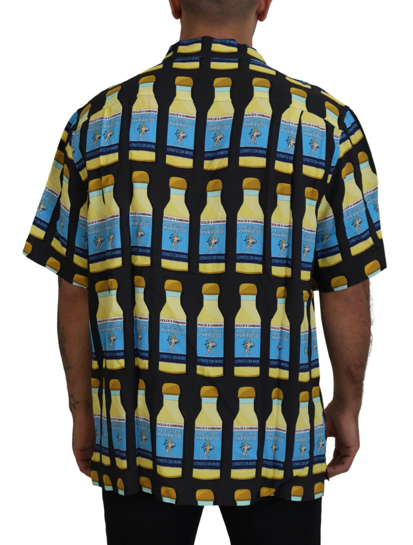 Dolce &amp; Gabbana – Freizeithemd aus Viskose mit mehrfarbigem Print