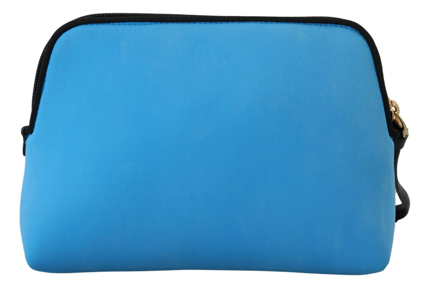 Dolce &amp; Gabbana – Handtasche mit blauem Logo-Print und Leopardenmuster