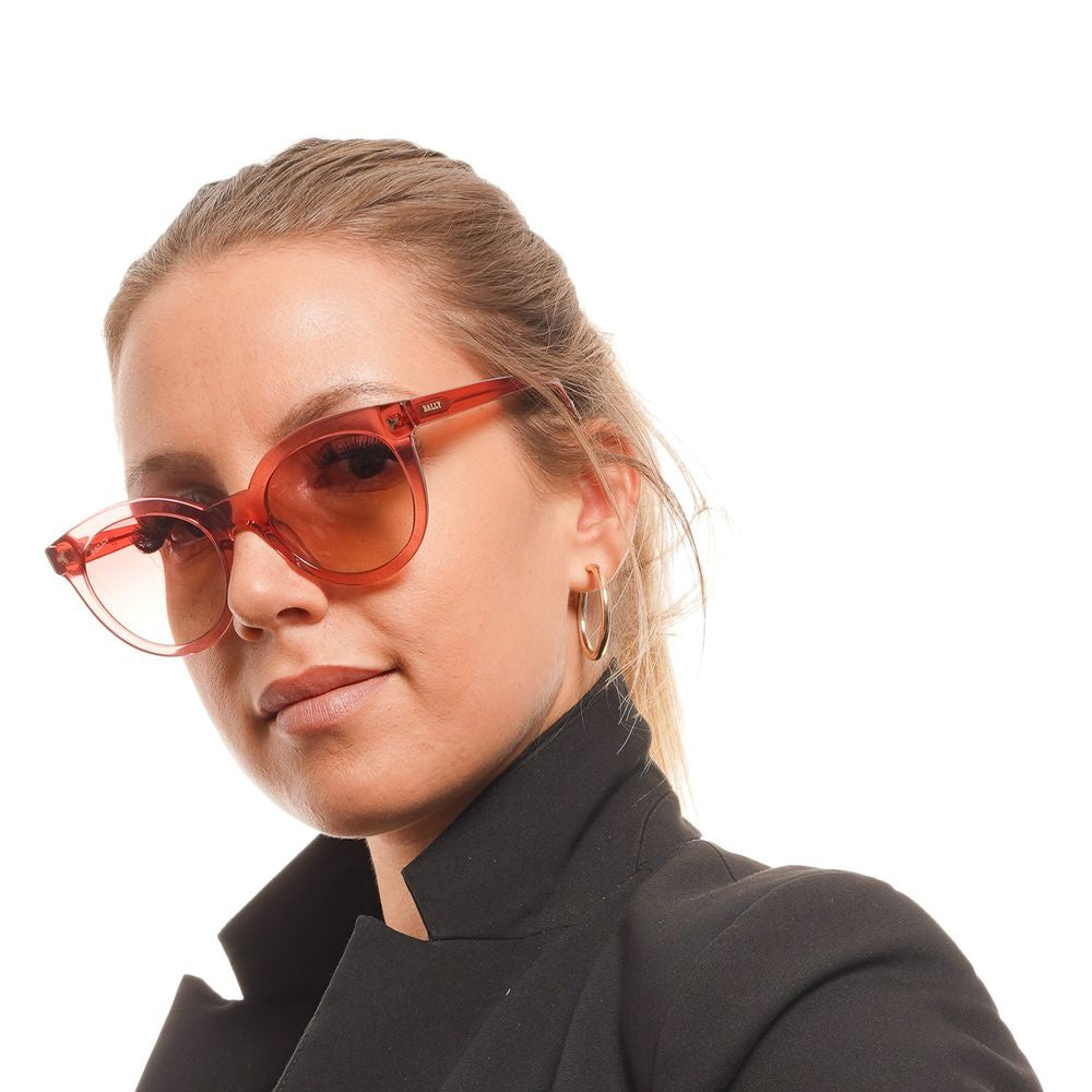 Bally Rote Damen Sonnenbrille