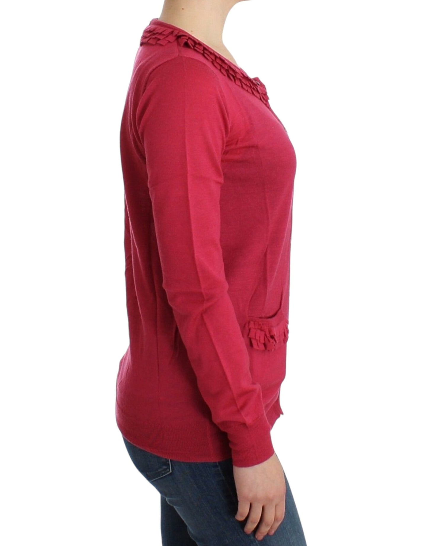 John Galliano Rosa Wollcardigan