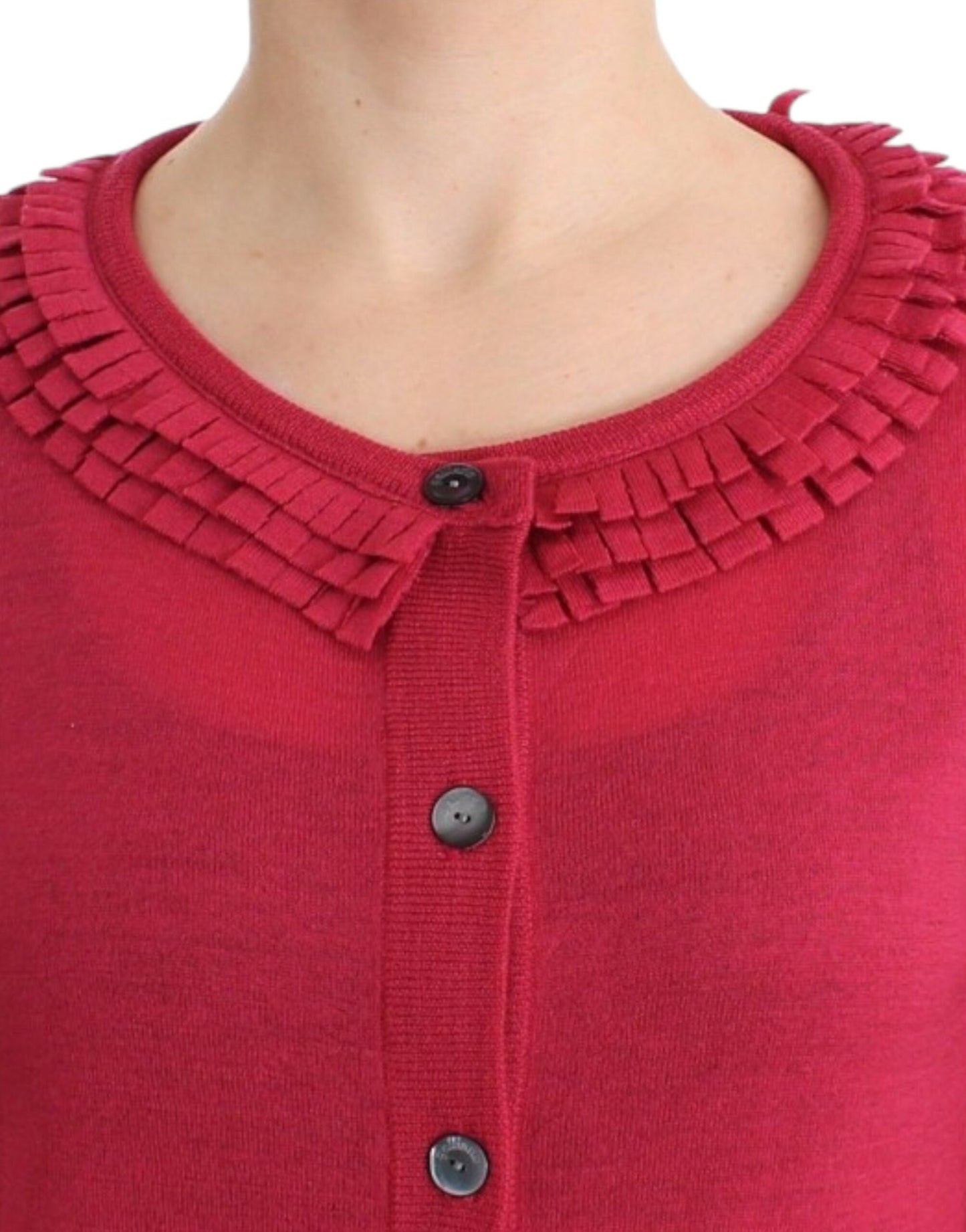 John Galliano Rosa Wollcardigan