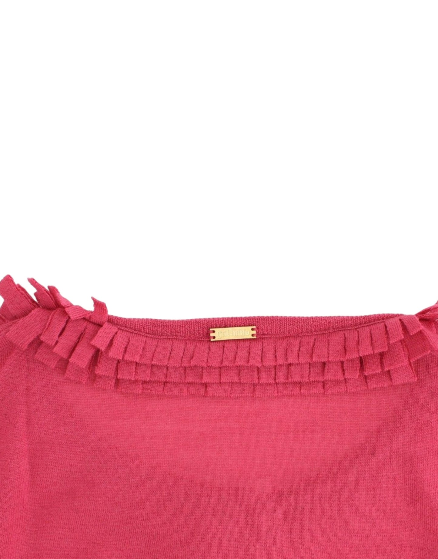 John Galliano Rosa Wollcardigan