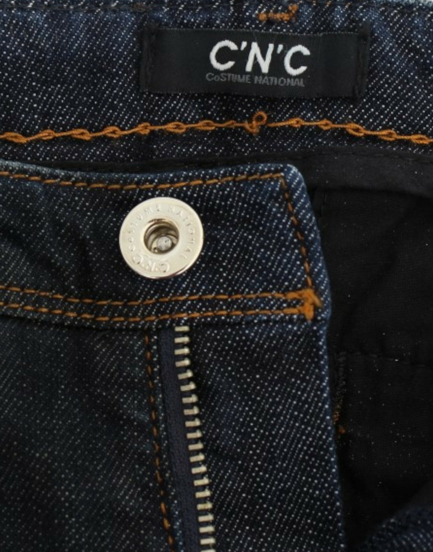 Costume National – Blaue Slim-Fit-Jeans