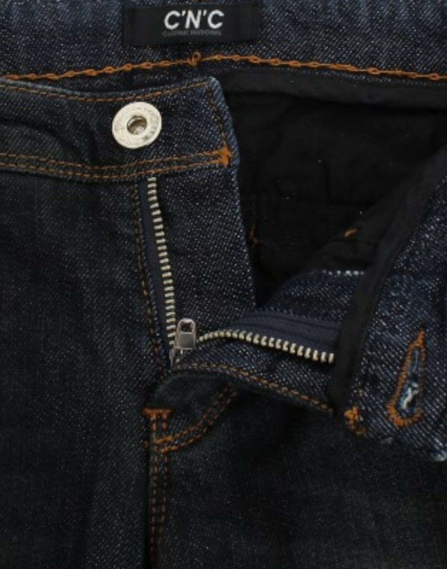 Costume National – Blaue Slim-Fit-Jeans