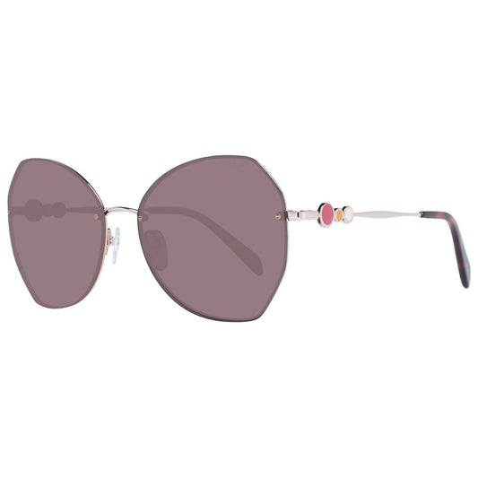 Emilio Pucci Roségold Damen Sonnenbrille