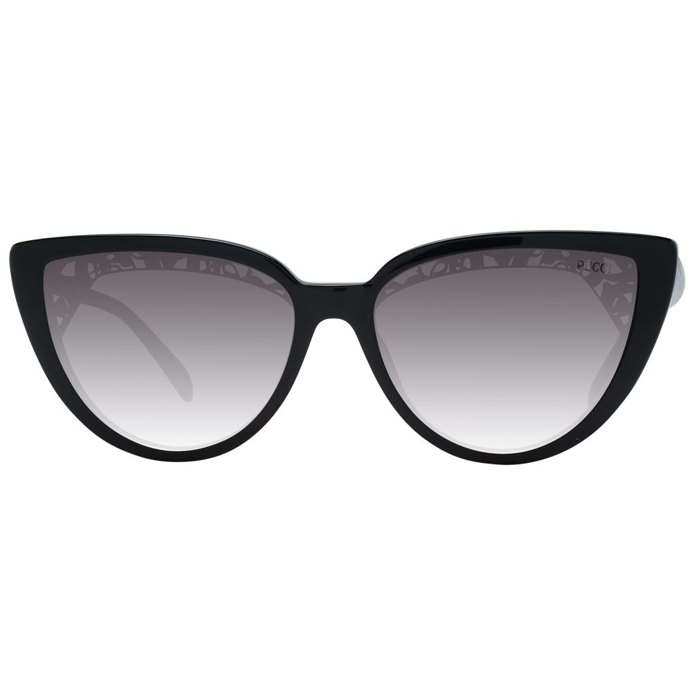 Emilio Pucci Schwarze Damen-Sonnenbrille