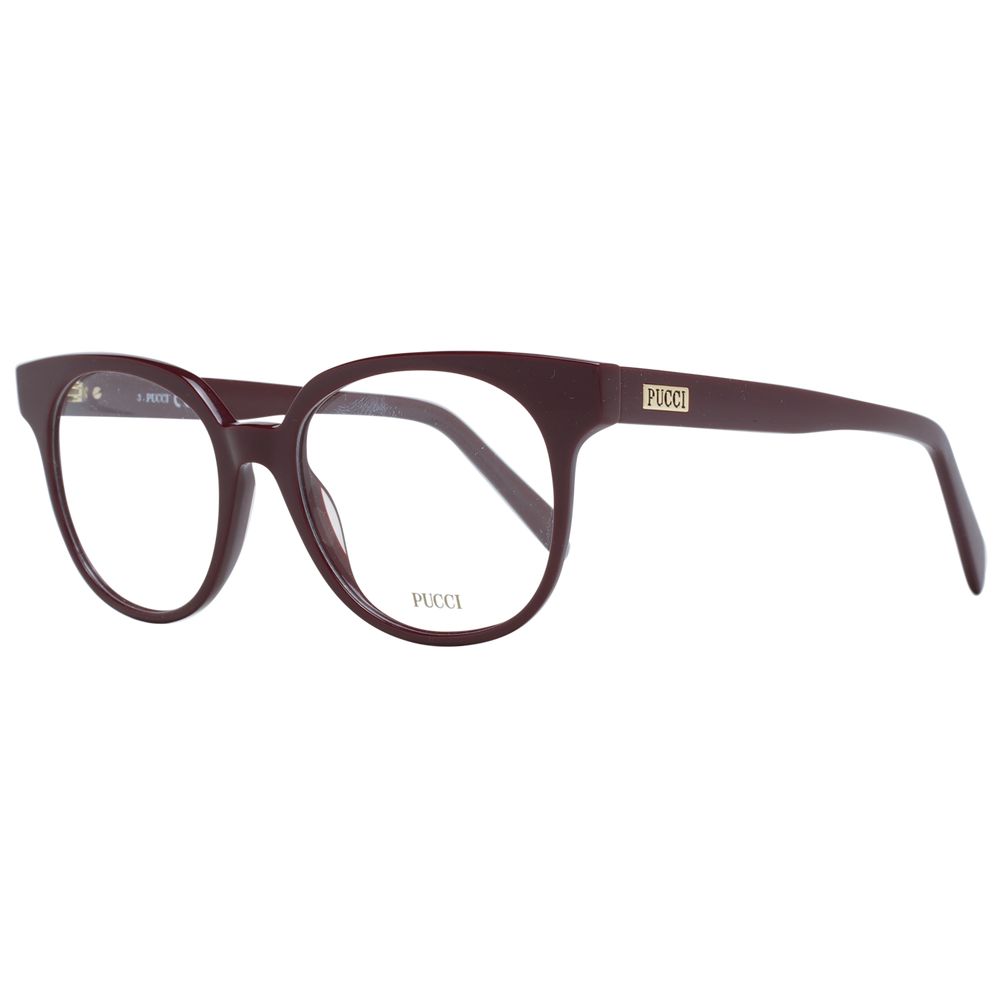 Emilio Pucci Burgundy Damen Optische Brillenfassungen