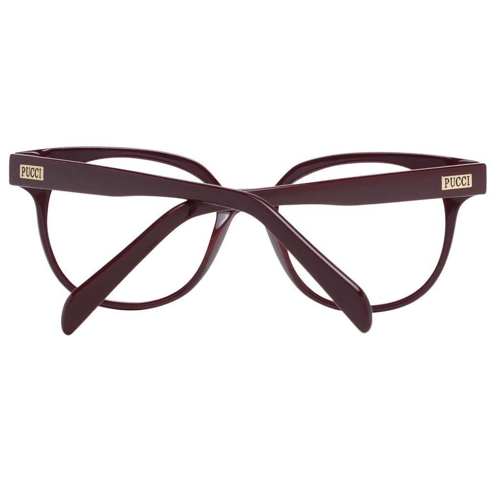 Emilio Pucci Burgundy Damen Optische Brillenfassungen