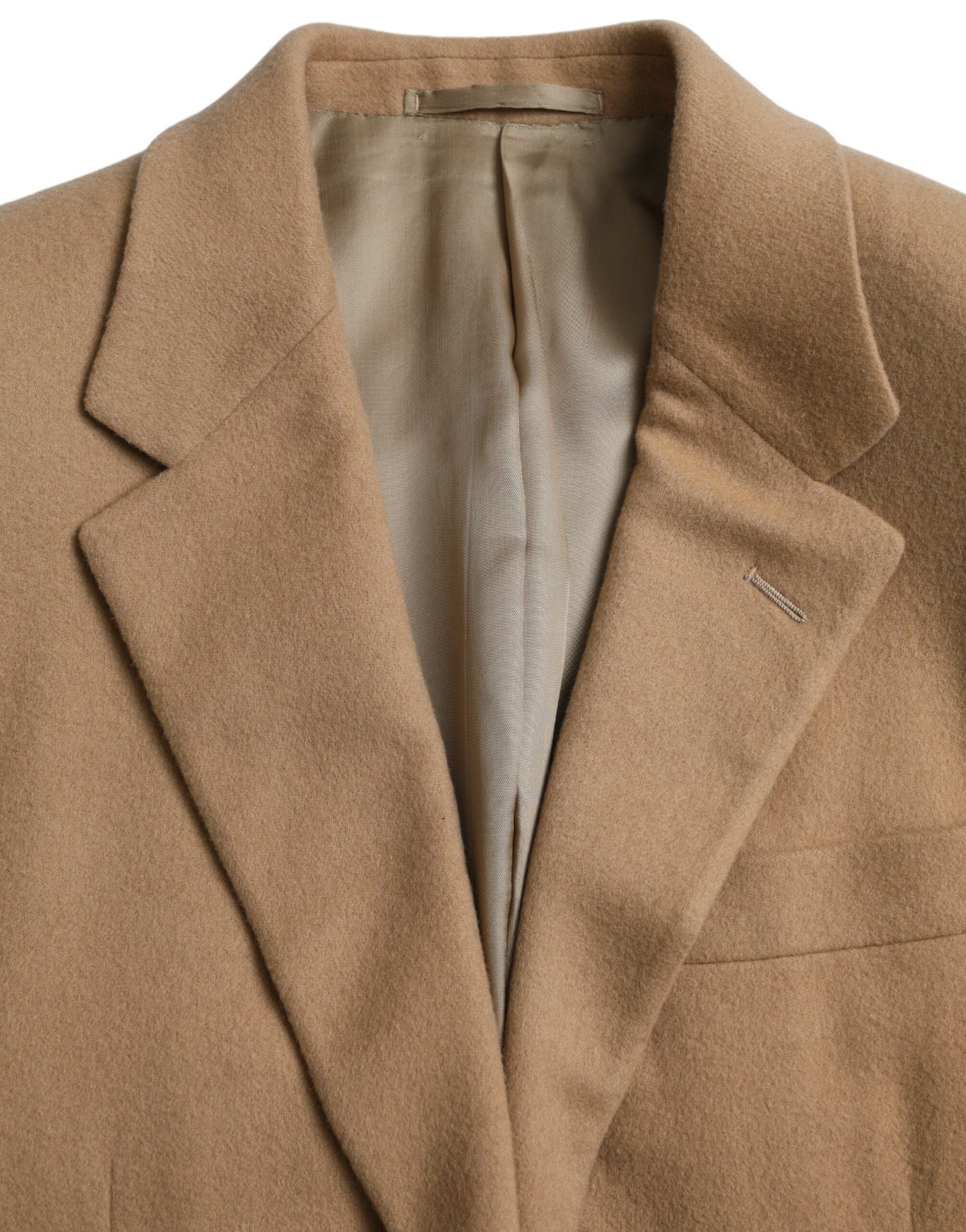 Prada – Brauner, zweiteiliger, einreihiger Kaschmiranzug