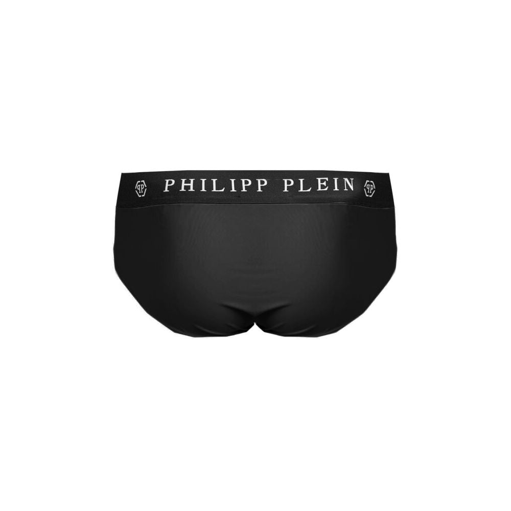 Philipp Plein – Schwarze Badehose aus Polyamid für Herren