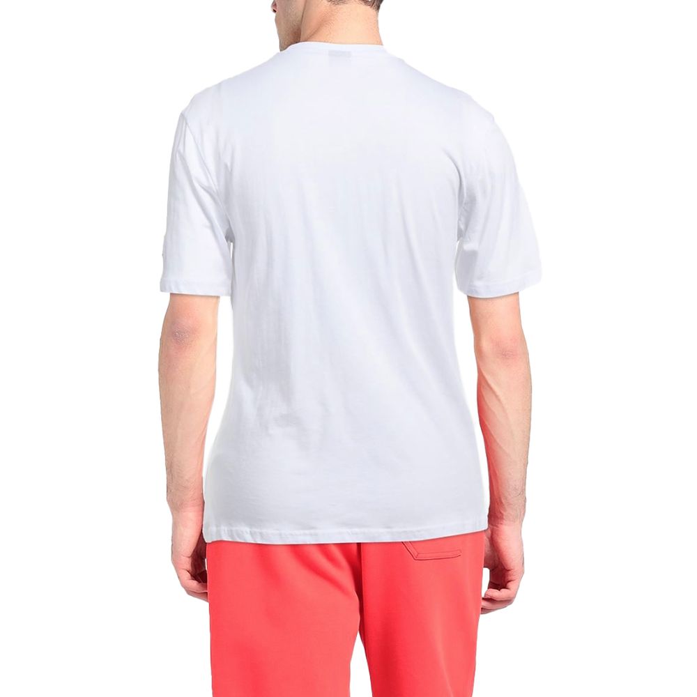 Elegantes weißes Baumwoll-Logo-T-Shirt von North Sails