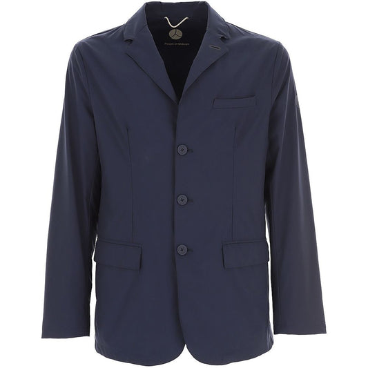 People Of Shibuya – Elegante wasserabweisende blaue Jacke