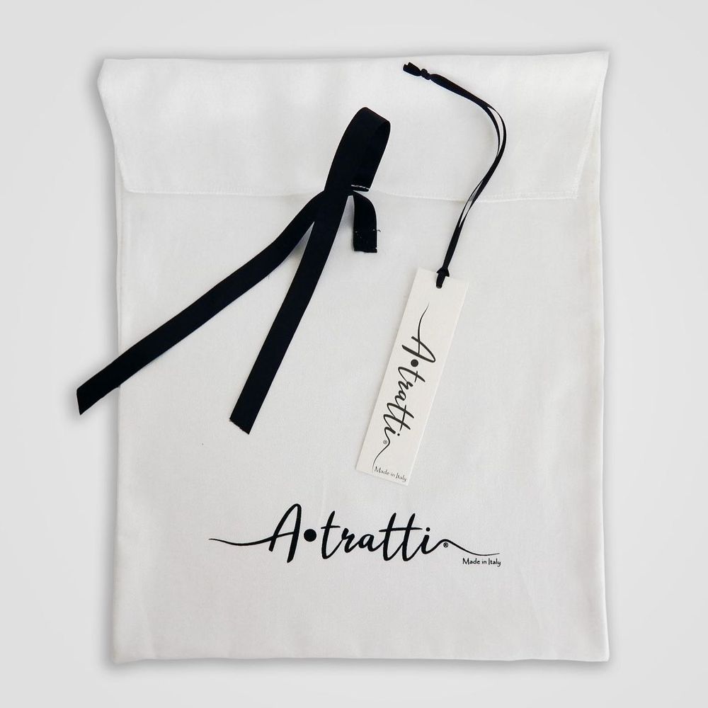 A.Tratti – Schickes weißes Stretch-Viskose-T-Shirt mit exklusiver Verpackung