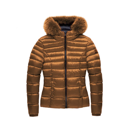 Refrigiwear Damenjacke aus braunem Polyamid