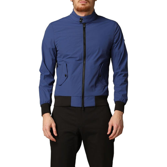 Refrigiwear Elegante blaue bielastische Bomberjacke