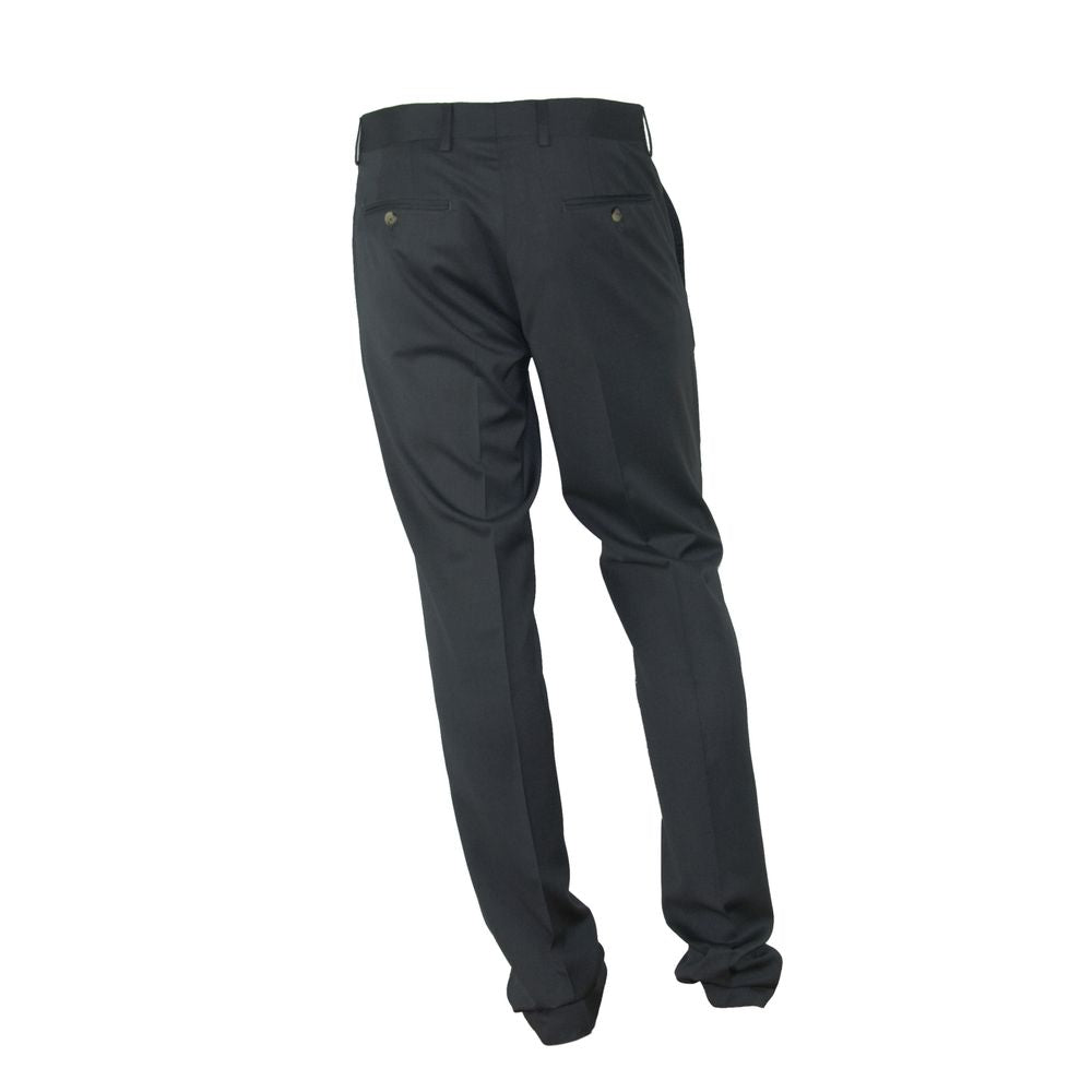 Elegante italienische Hose in Grau, hergestellt in Italien