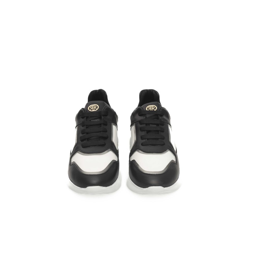 Cerruti 1881 Damen-Sneaker aus schwarzem Rindsleder