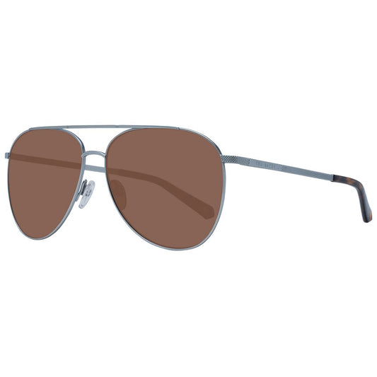 Ted Baker – Silberne Herren-Sonnenbrille