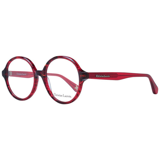 Christian Lacroix Rote Brillenfassungen für Damen