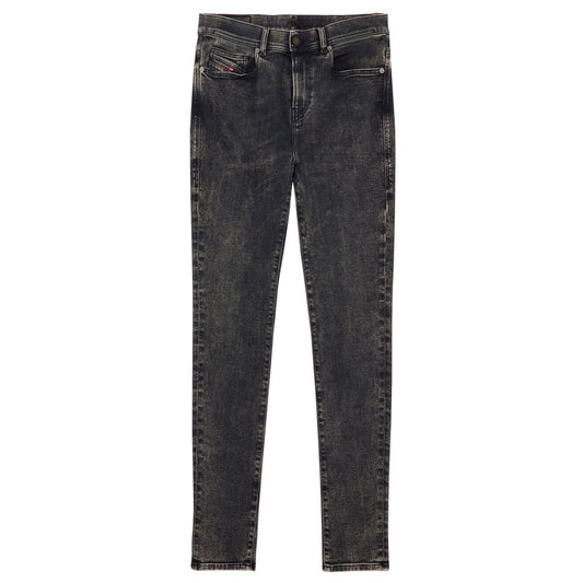 Diesel Schwarze Jeans und Hose aus Baumwolle
