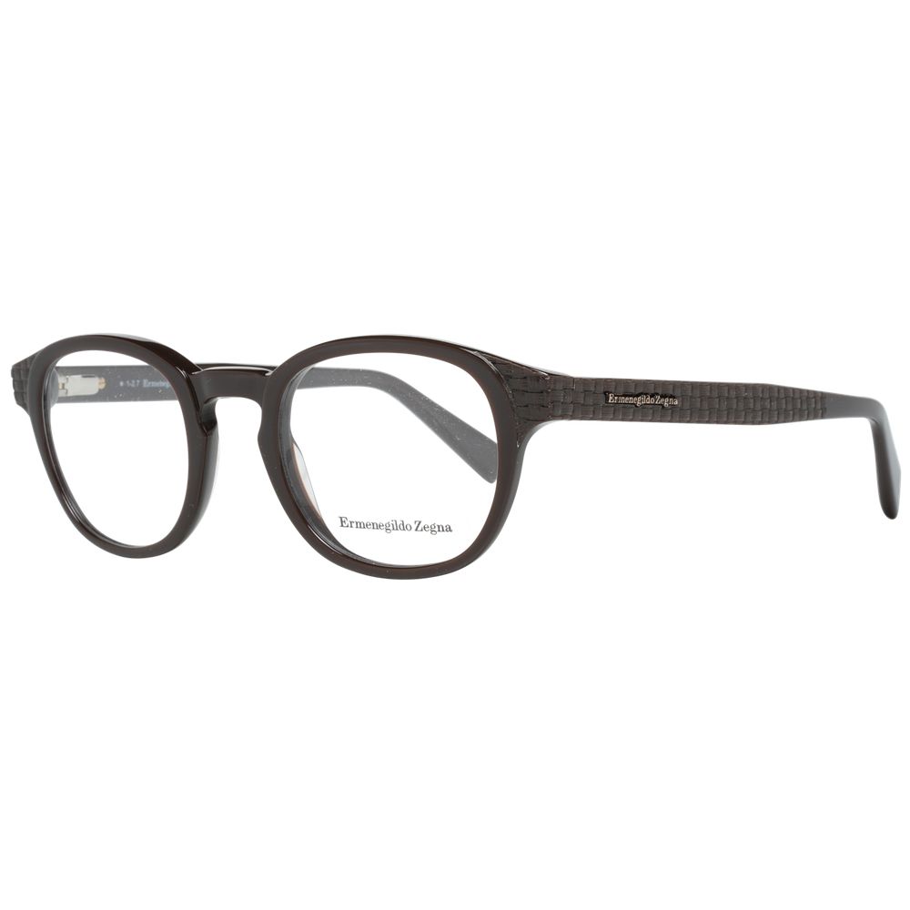 Ermenegildo Zegna Braun Herren Brillengestelle