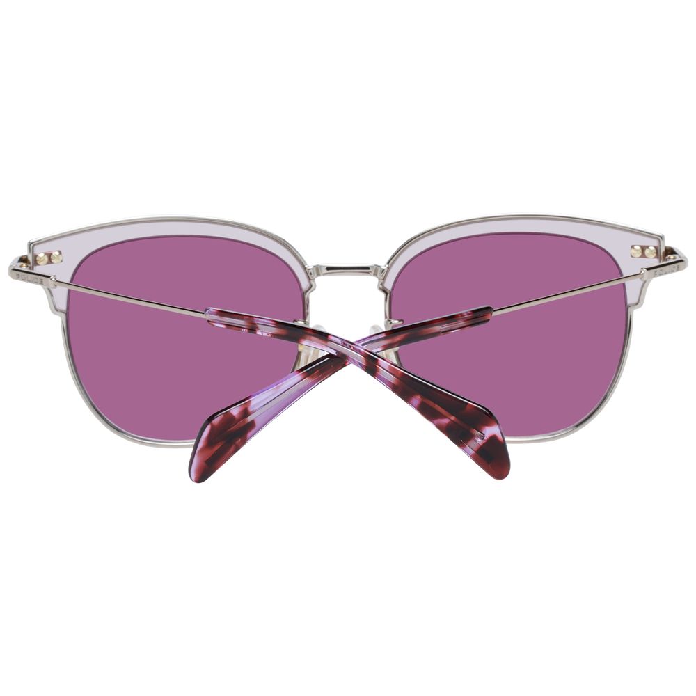 Police – Burgunderrote Sonnenbrille für Damen