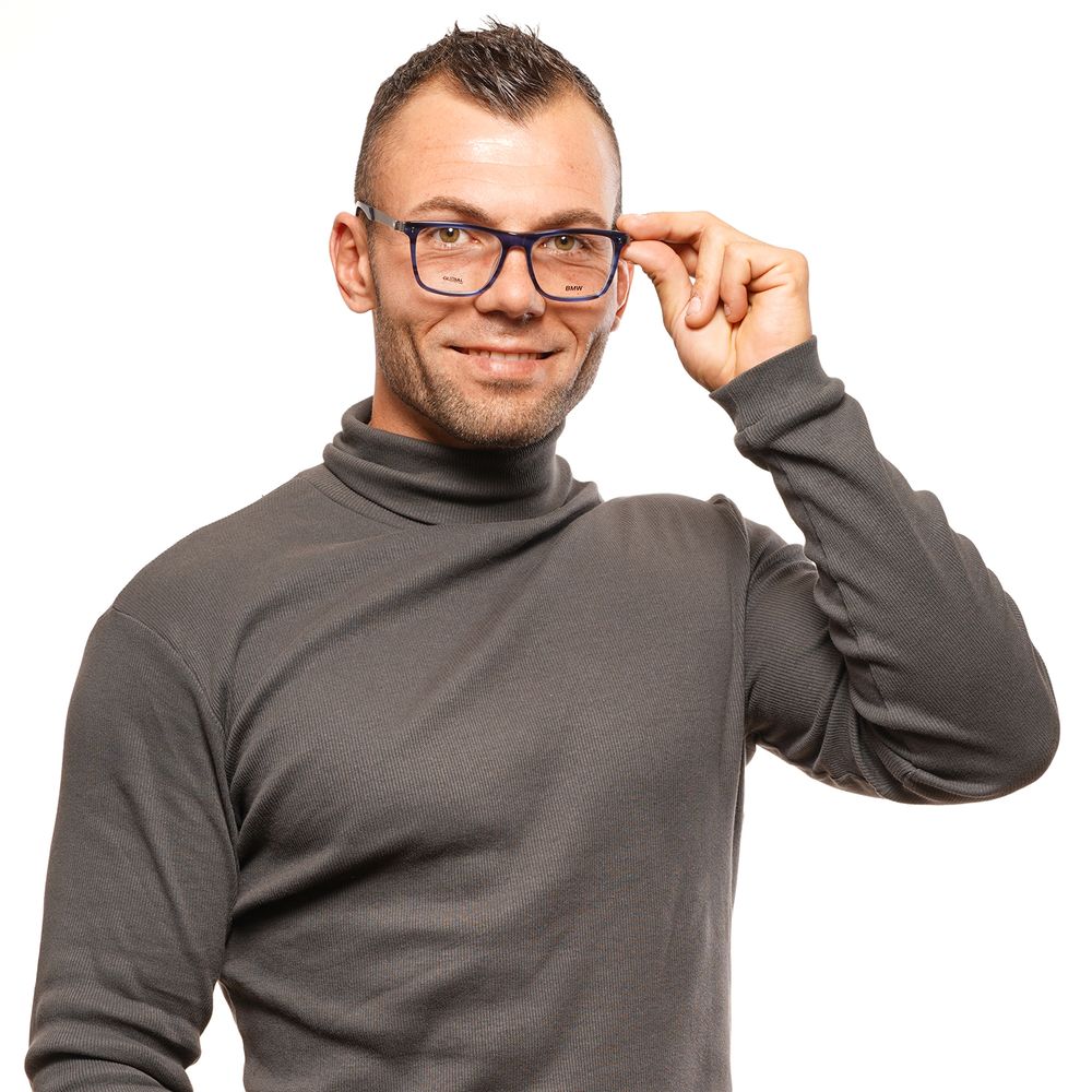 BMW Blue Men Glasses Frame