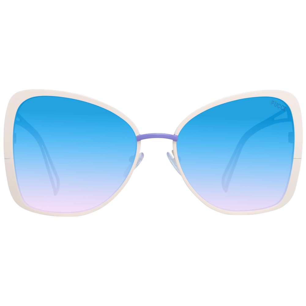 Emilio Pucci Cream Women Sunglass