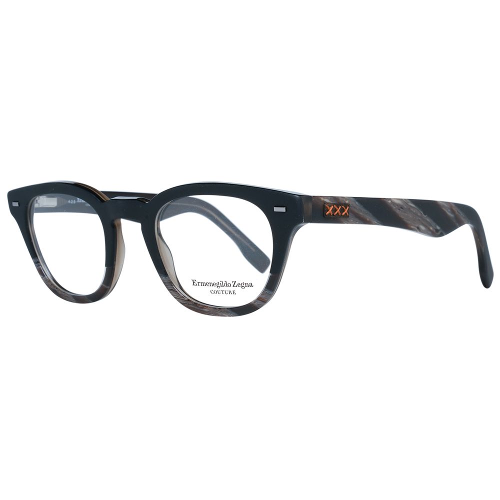 Ermenegildo Zegna Schwarz Herren Optische Brillenfassungen