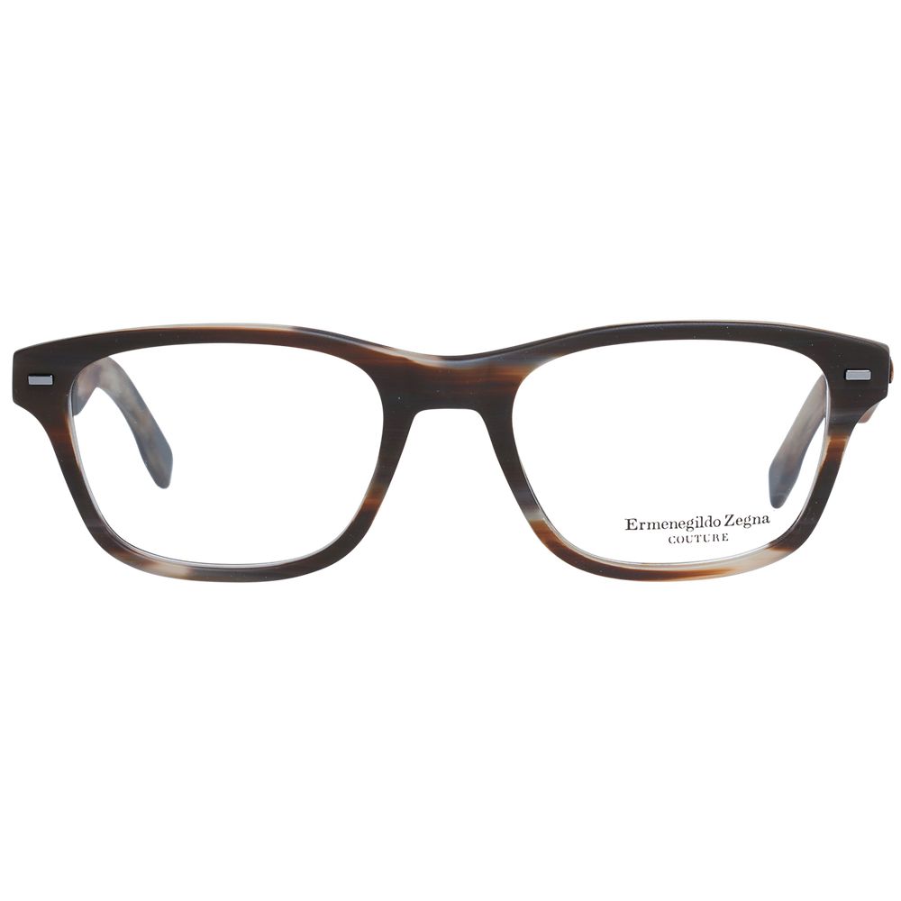 Ermenegildo Zegna Braun Herren Brillengestelle