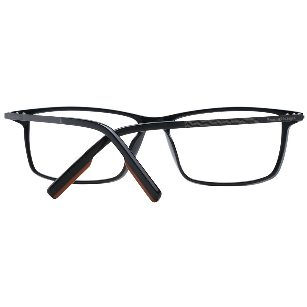 Ermenegildo Zegna Schwarz Herren Optische Brillenfassungen