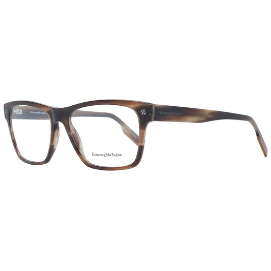 Ermenegildo Zegna Braun Herren Brillengestelle