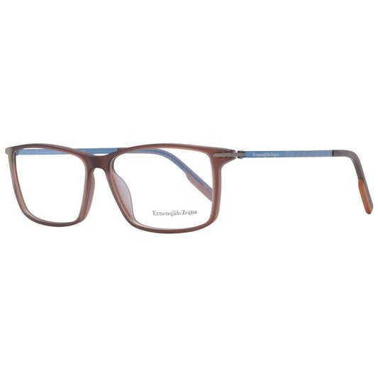 Ermenegildo Zegna Braun Herren Brillengestelle