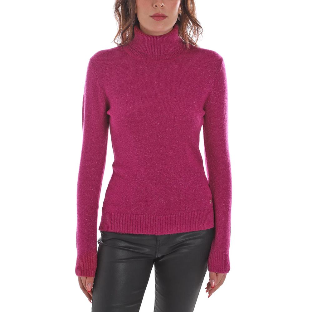 Yes Zee – Viskosepullover in Fuchsie