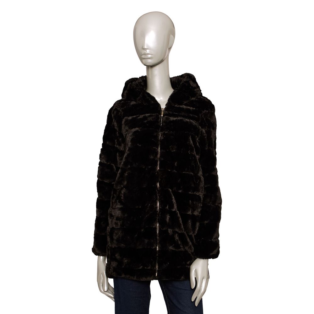 Baldinini Trend Schwarze Polyester Damenjacke