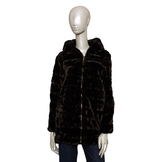 Baldinini Trend Schwarze Polyester Damenjacke