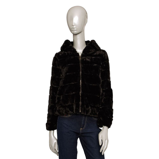 Baldinini Trend Schwarze Polyester Damenjacke