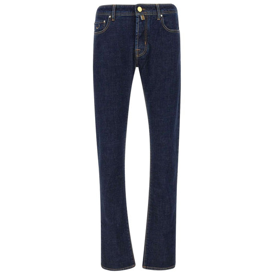 Jacob Cohen – Blaue Jeans und Hose aus Baumwolle