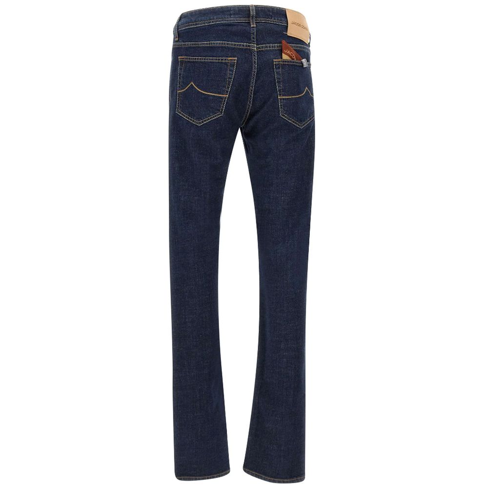 Jacob Cohen – Blaue Jeans und Hose aus Baumwolle