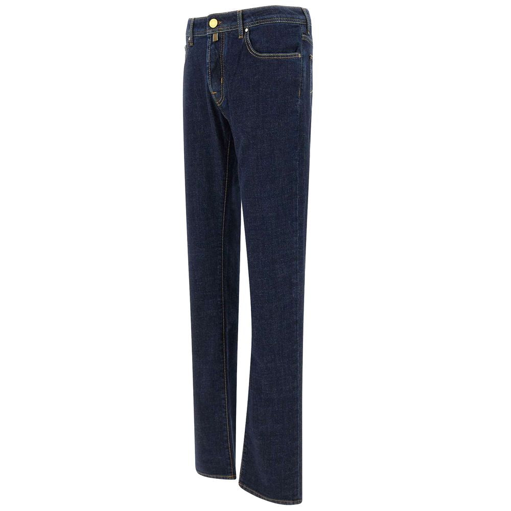 Jacob Cohen – Blaue Jeans und Hose aus Baumwolle