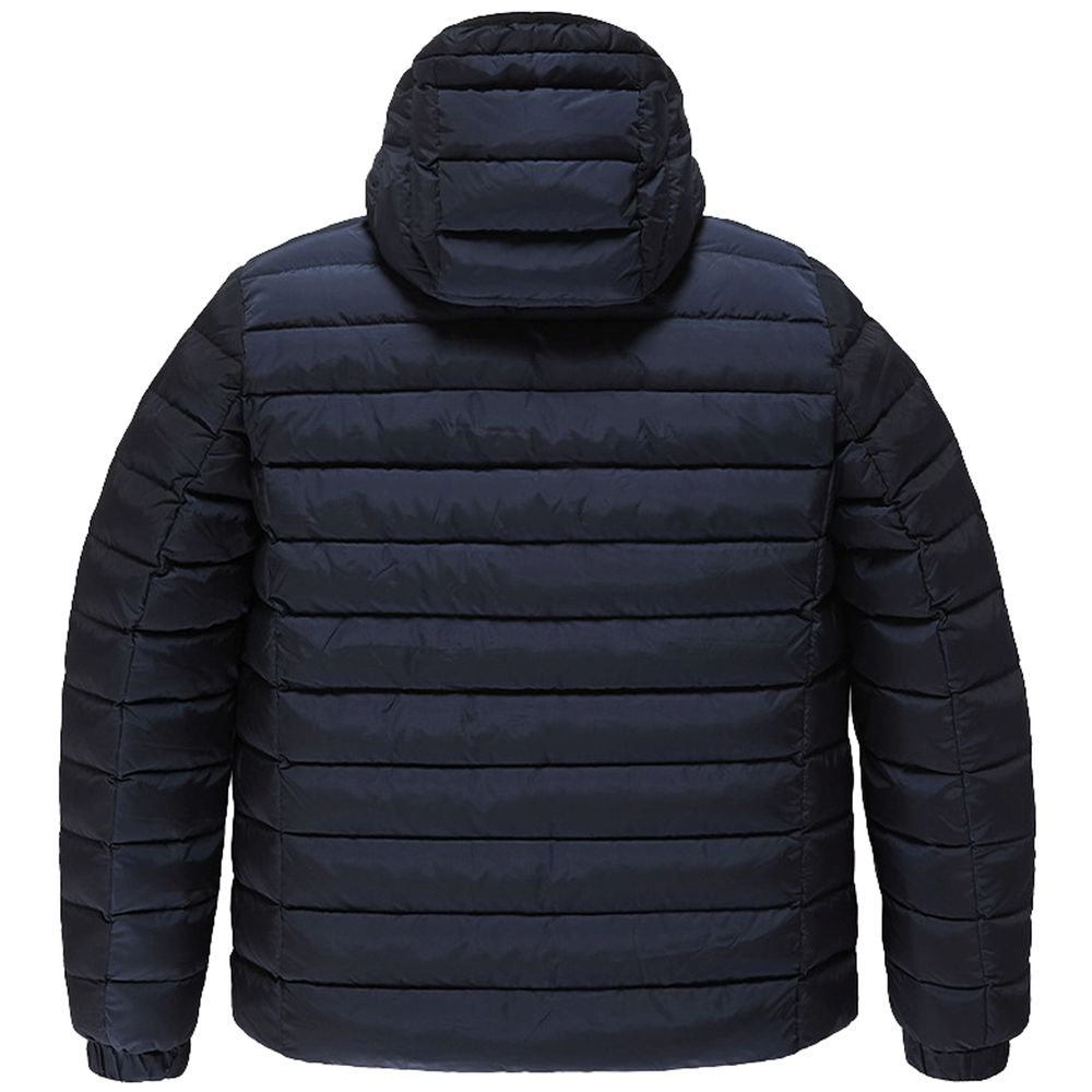 Refrigiwear Blaue Nylon-Herrenjacke