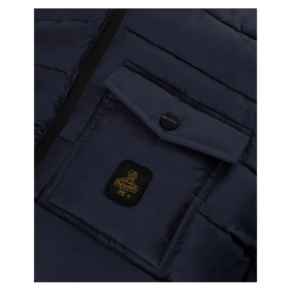 Blaue Nylonjacke von Refrigiwear